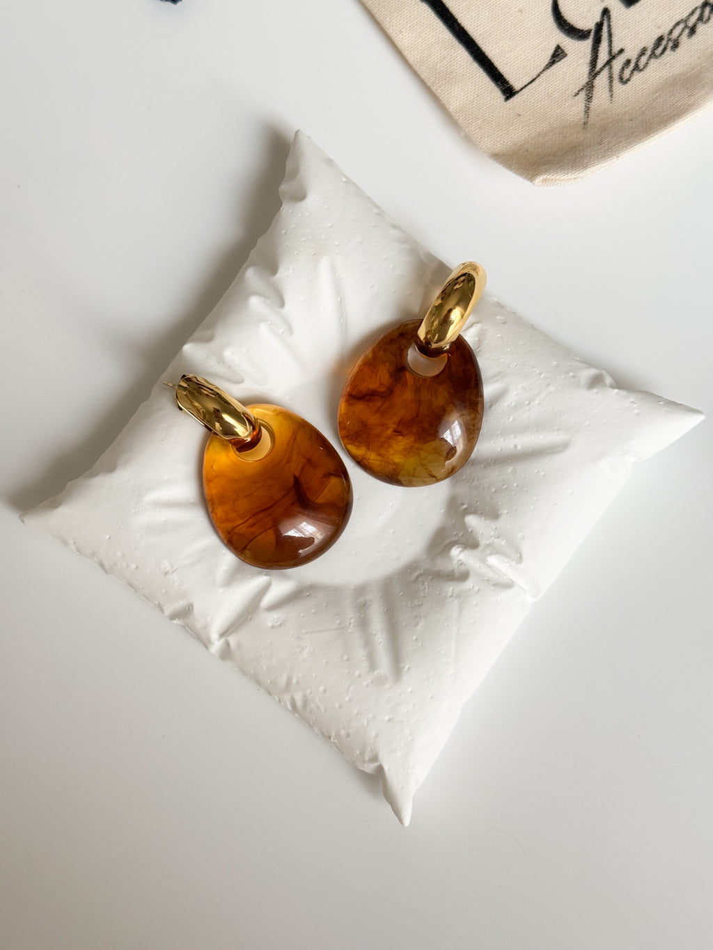 Boucles d’oreille tendance - En acier inoxydable -