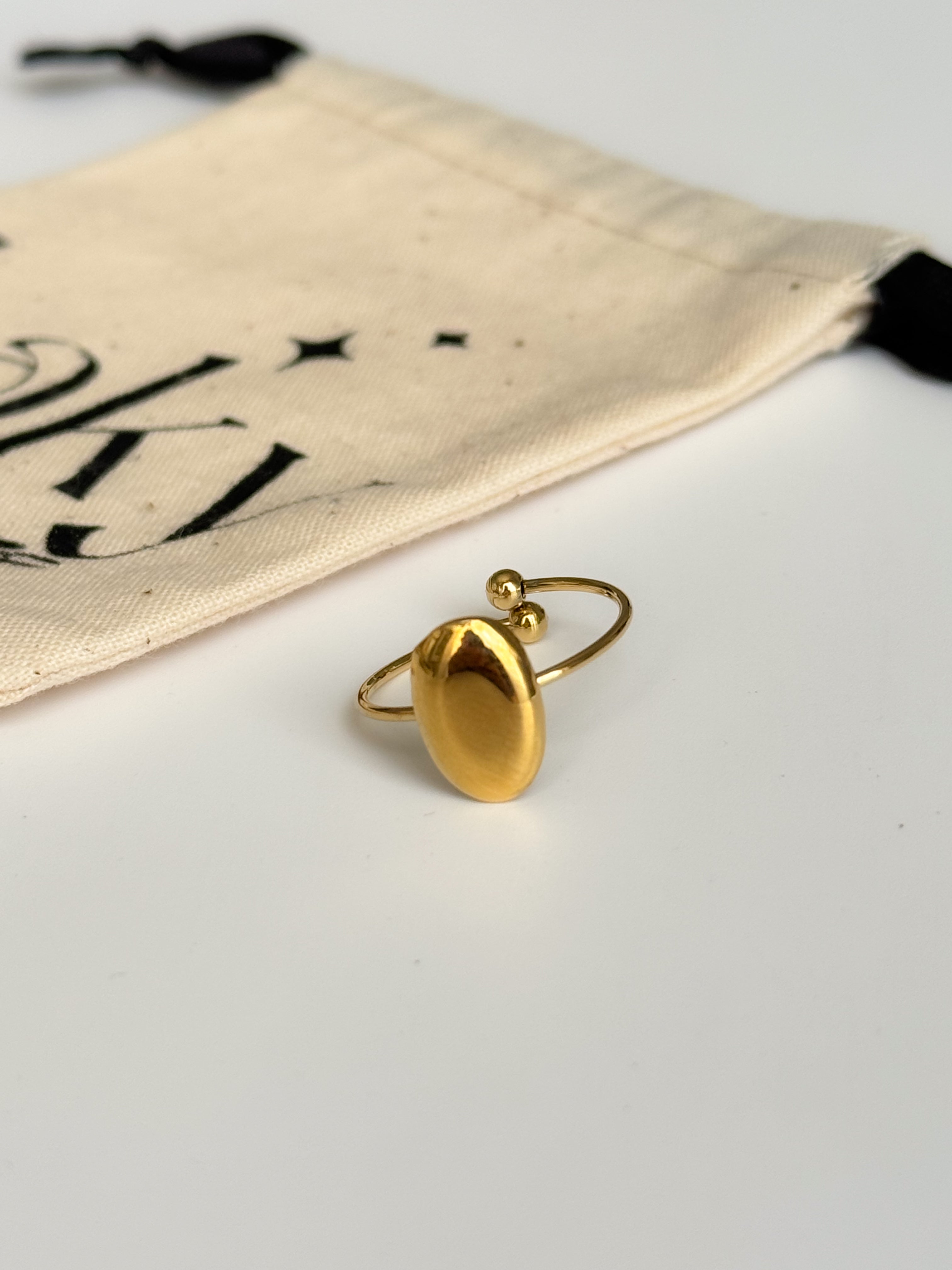 Bague 10 ajustable - Acier inoxydable -