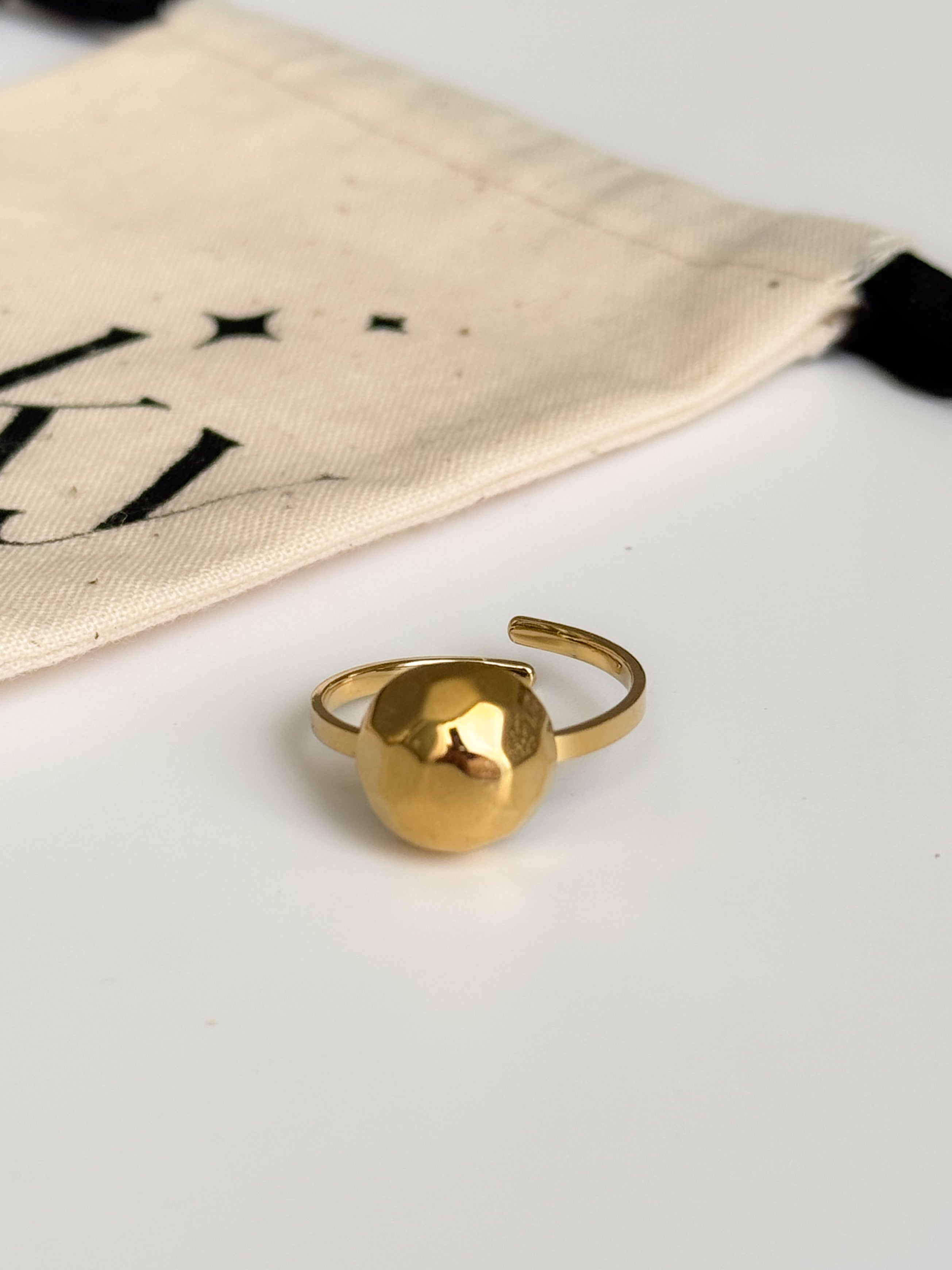 Bague 07 ajustable - Acier inoxydable