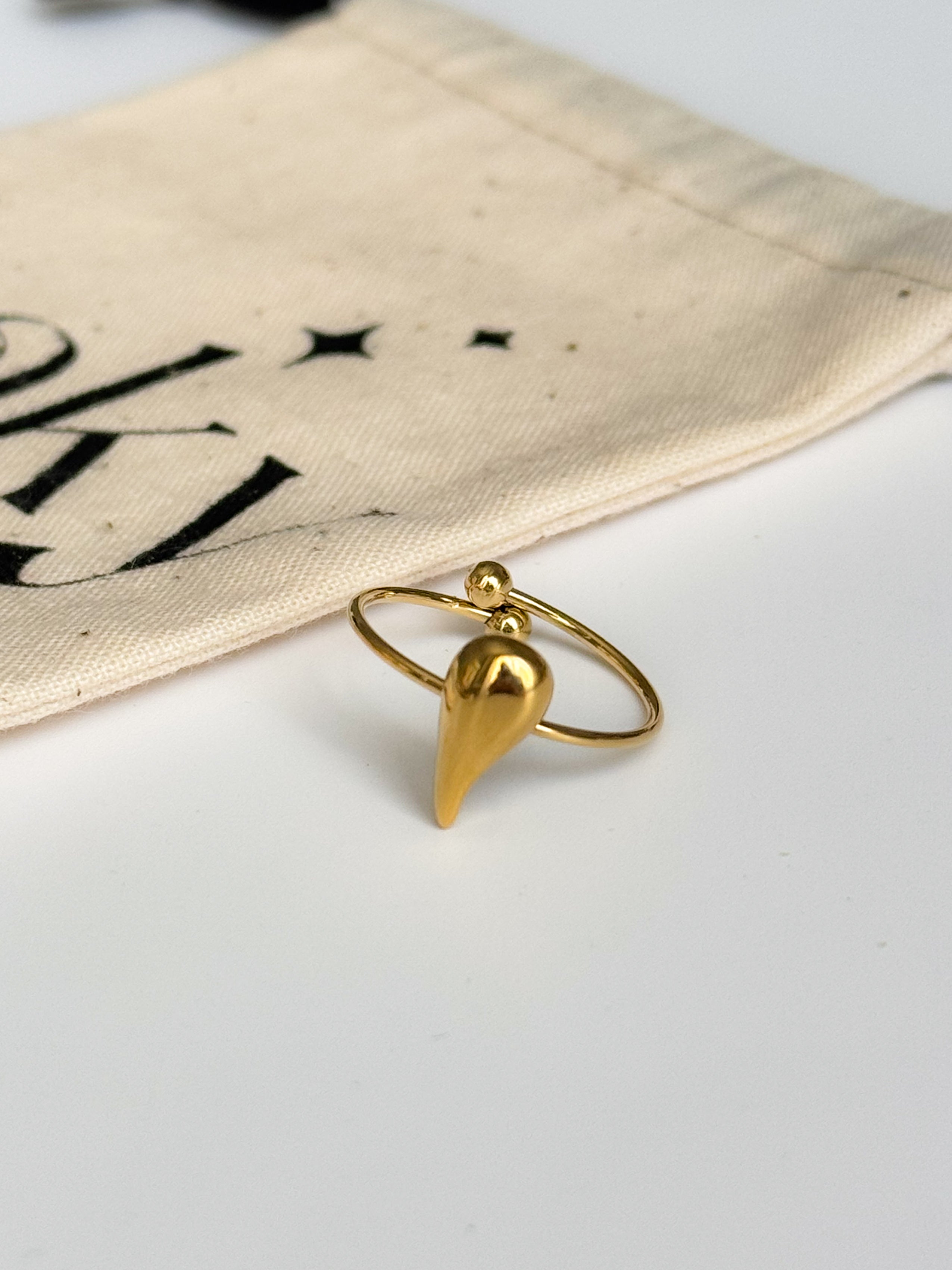 Bague 19 ajustable - Acier inoxydable -