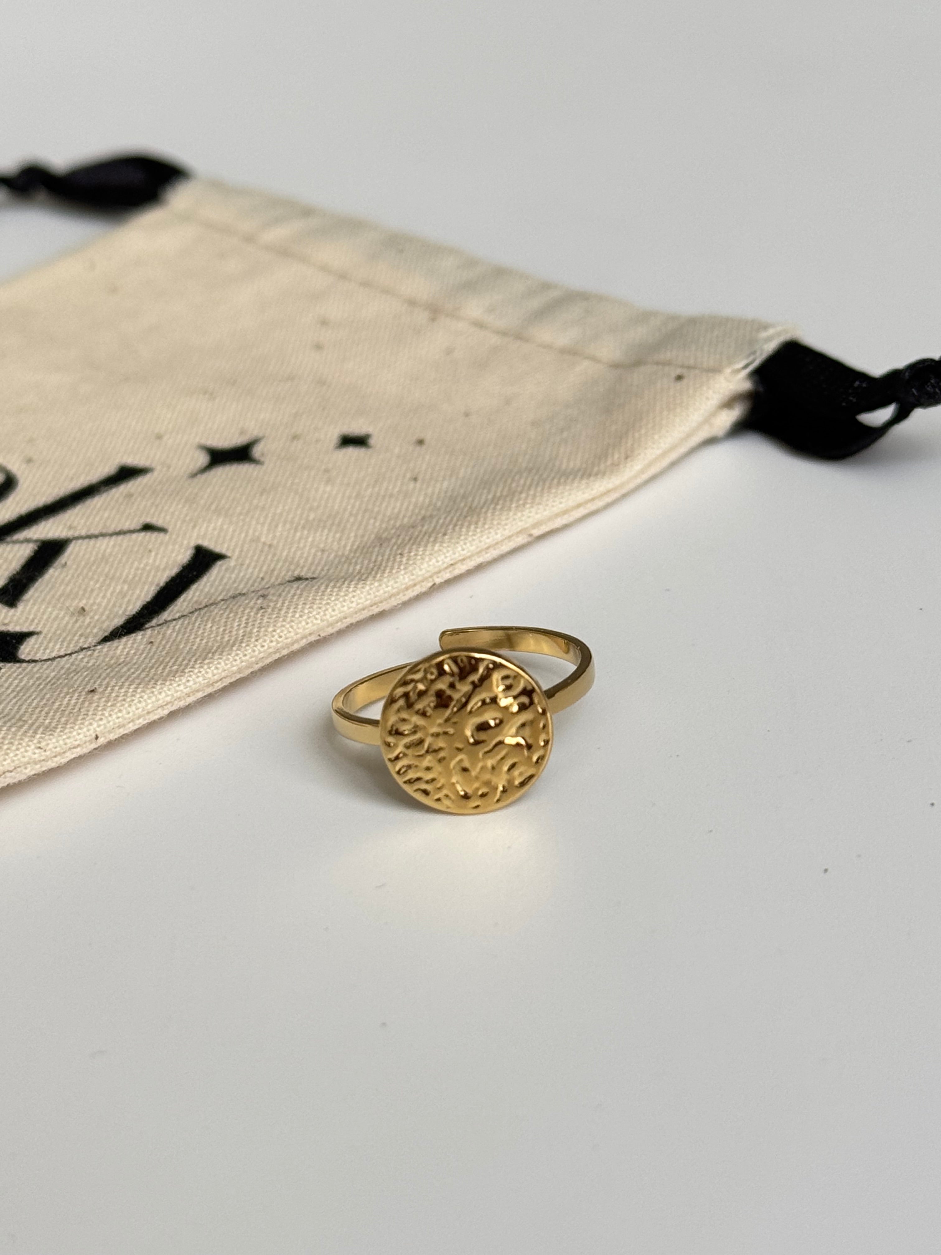 Bague 11 ajustable - Acier inoxydable -