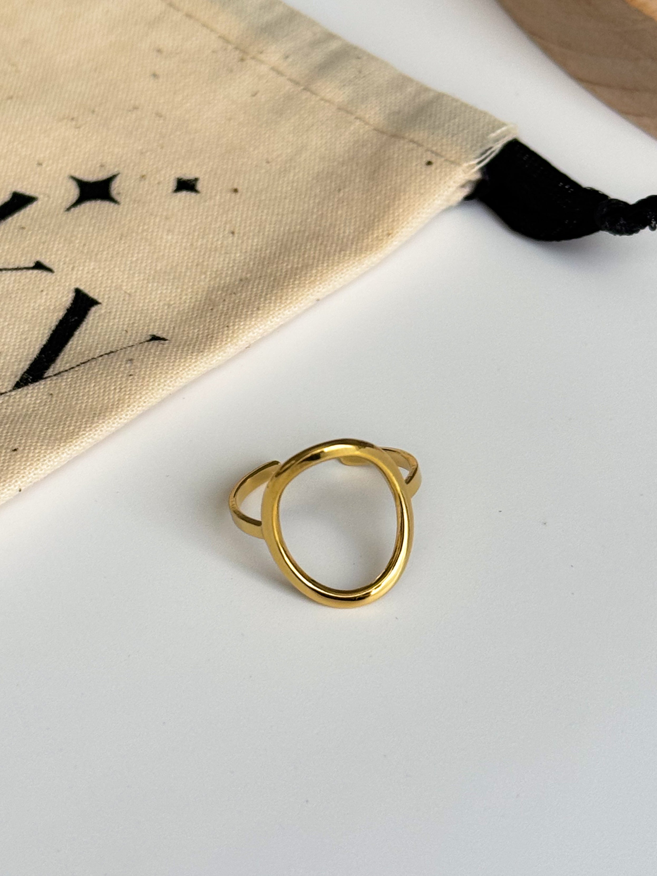 Bague 25 ajustable - Acier inoxydable -