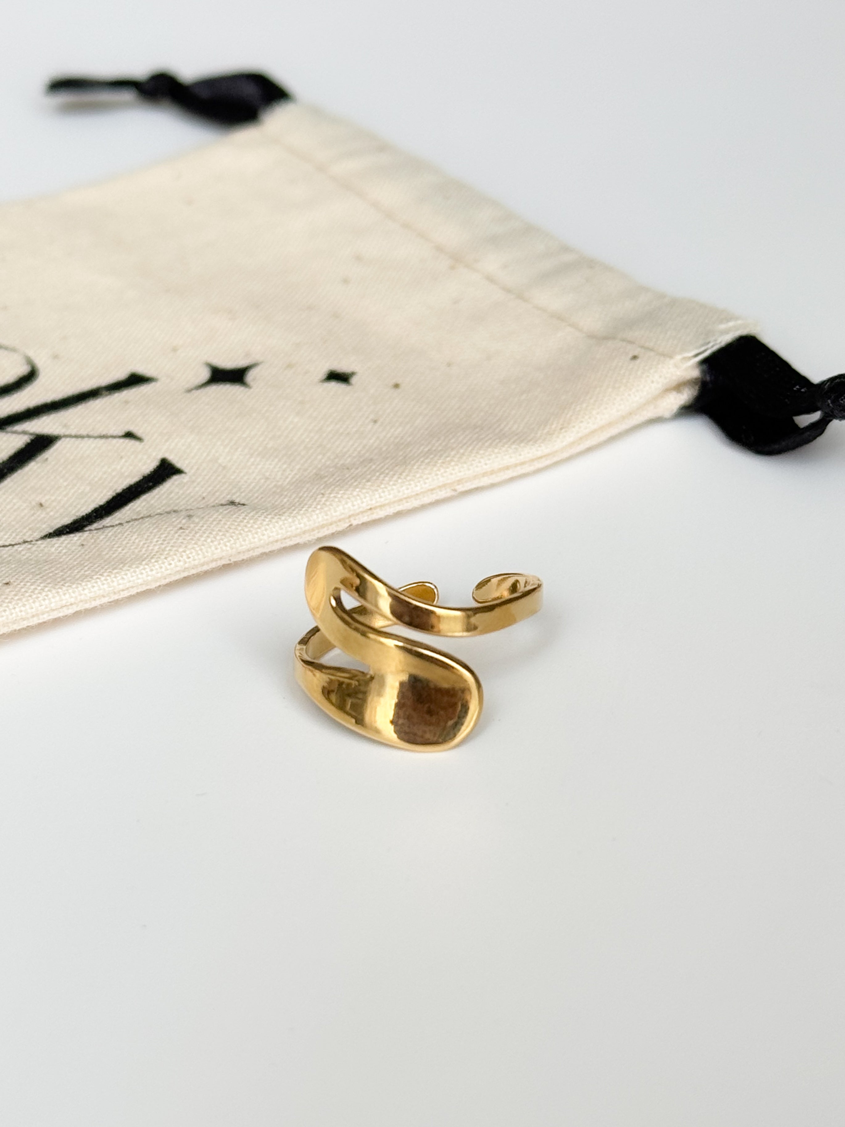 Bague 15 ajustable - Acier inoxydable -