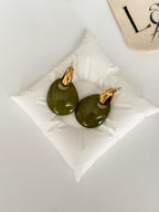 Boucles d’oreille tendance - En acier inoxydable -