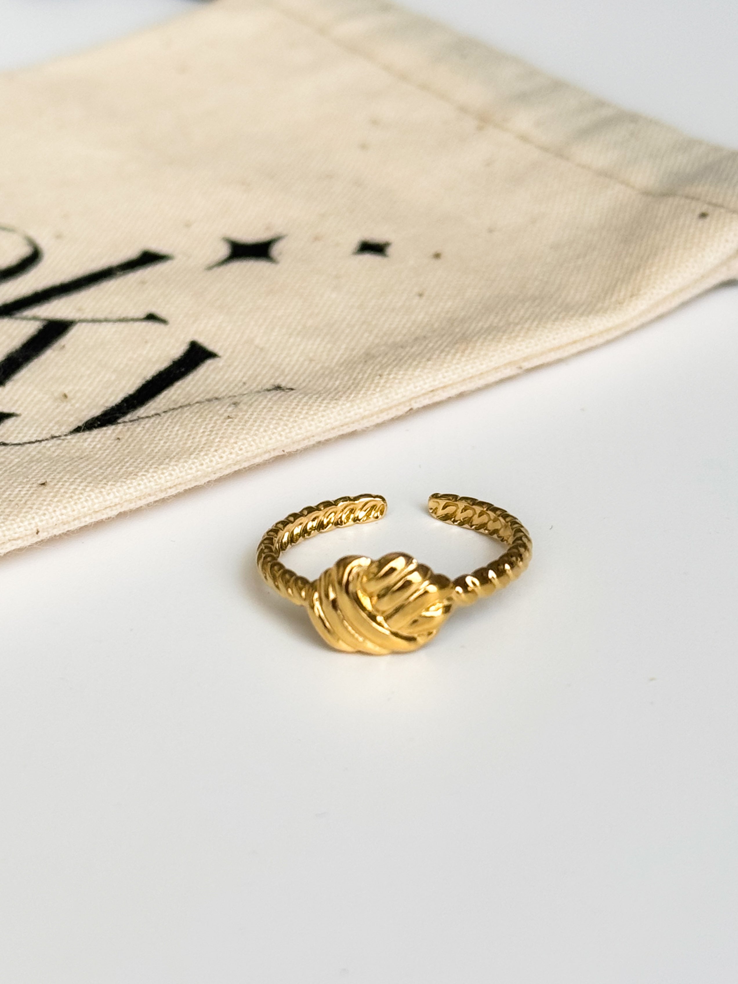 Bague 22 ajustable - Acier inoxydable -