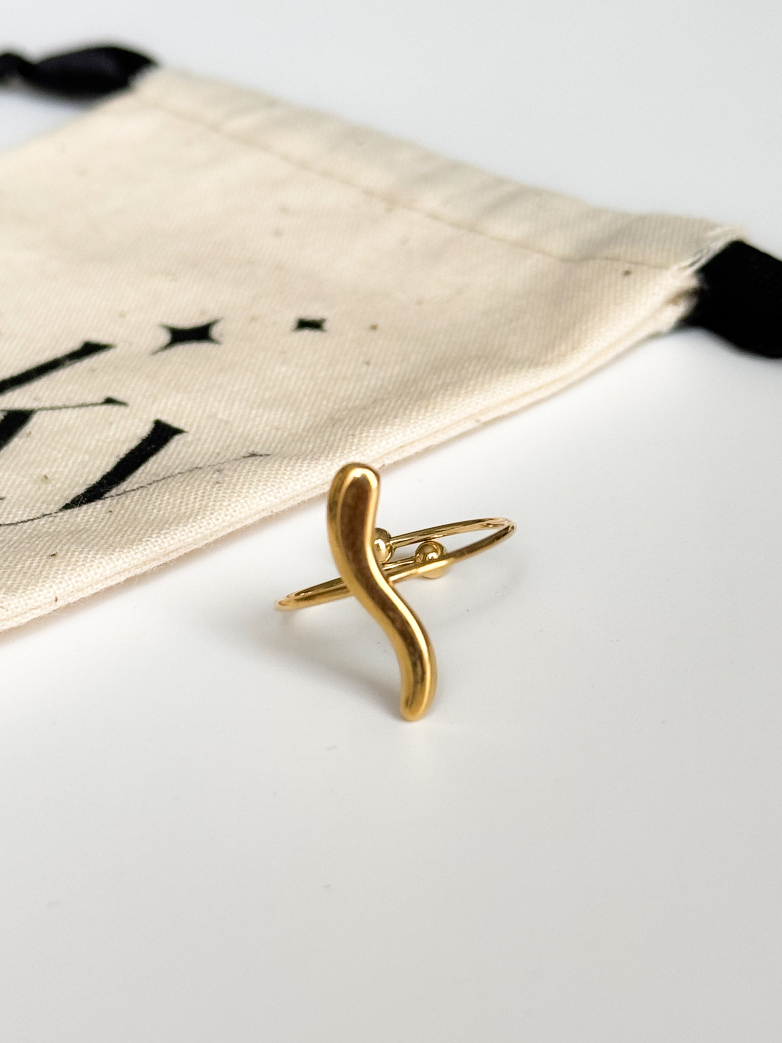 Bague 14 ajustable - Acier inoxydable -