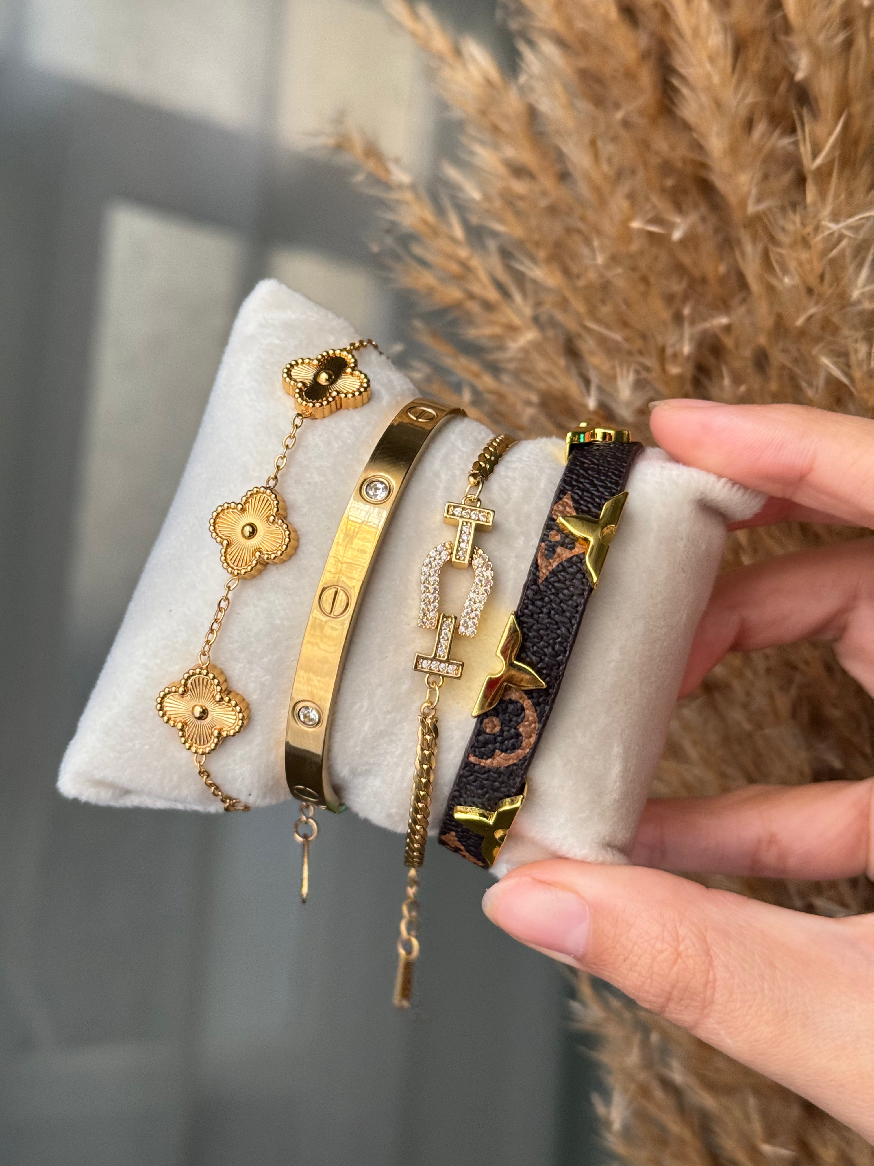 Pack - BROWN- En acier inoxydable