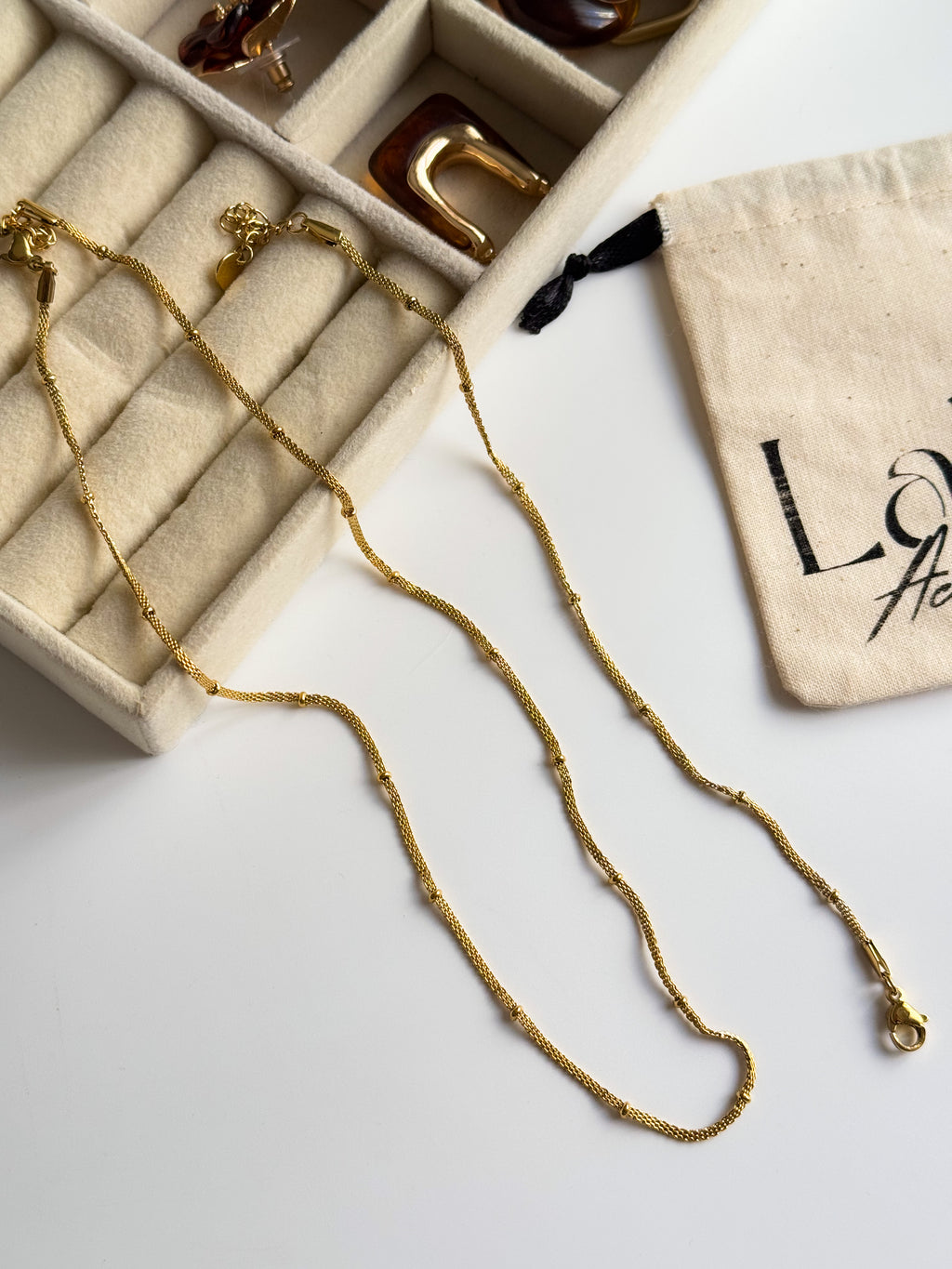 Duo ELEGANT - EN ACIER INOXYDABLE - copie or